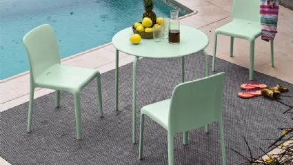 Sedia impilabile Bayo in polipropilenedi Connubia Outdoor
