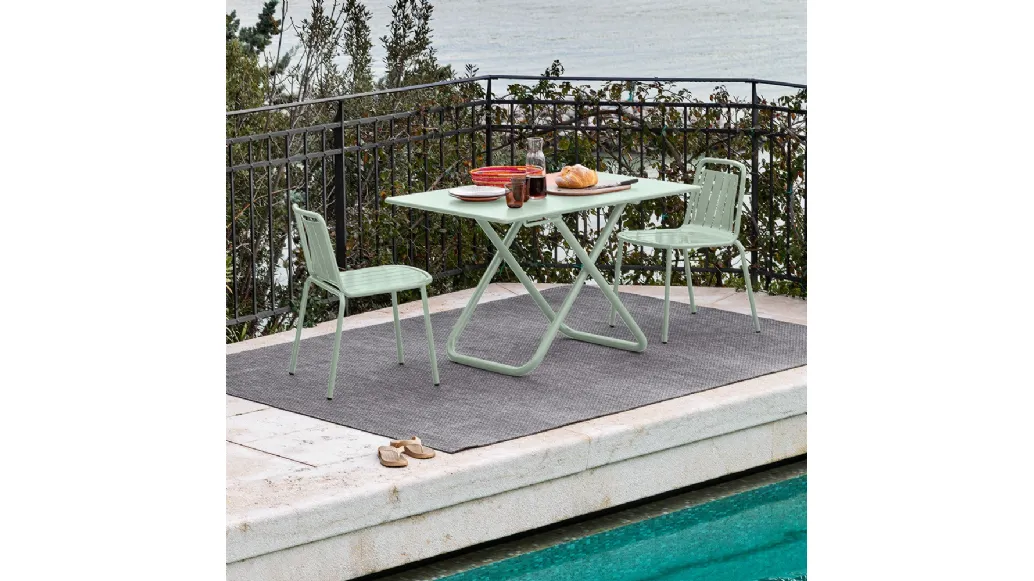 Tavolo regolabile in altezza Easy di Connubia Outdoor