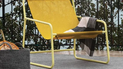 Poltrona Lounge Easy di Connubia Outdoor
