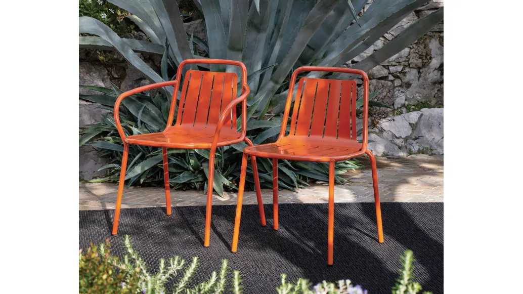 Sedia Easy di Connubia Outdoor