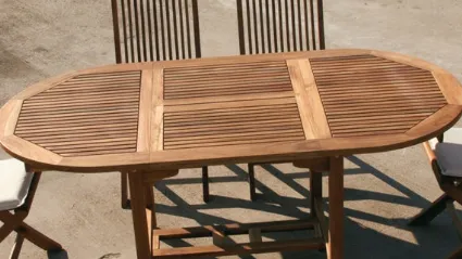 Tavolo in legno moderno Lipari di La Seggiola