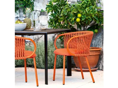 Sedia Tuka di Connubia Outdoor