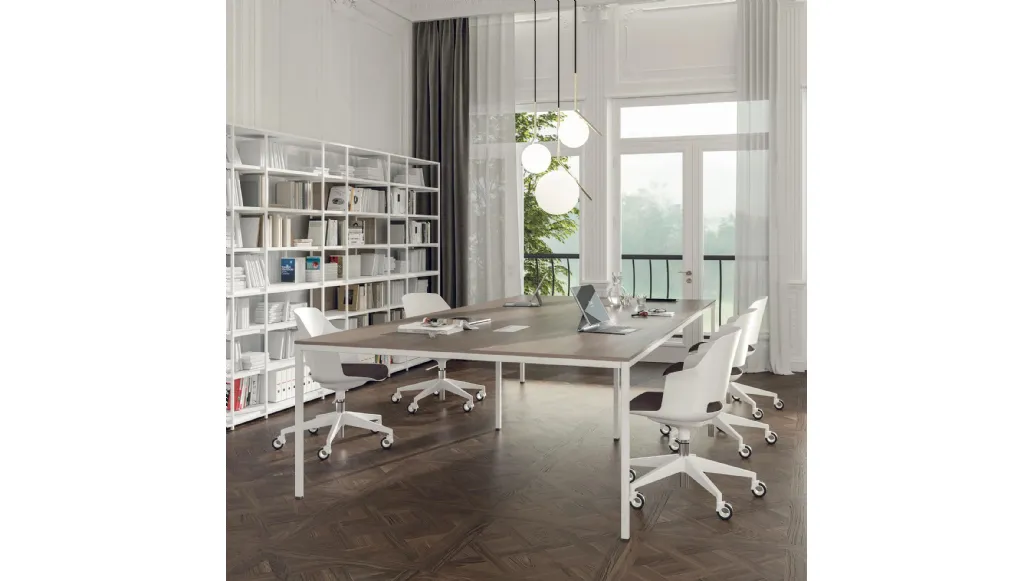 Scrivania Operativa Line 02 di MobilOfficeFurniture