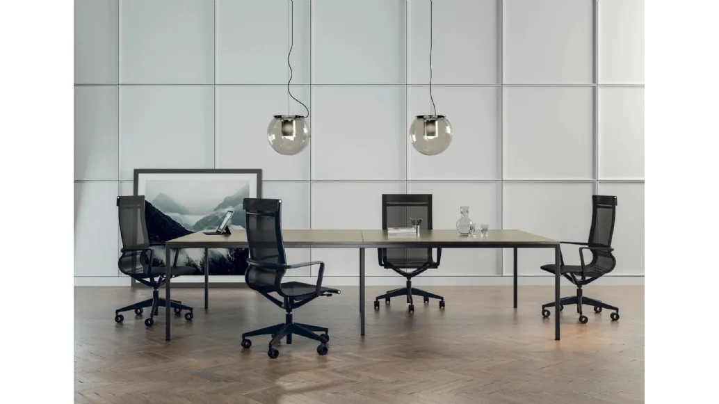 Scrivania Operativa Line 02 di MobilOfficeFurniture