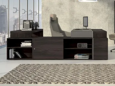 Scrivania President in melaminico e laccato di MobilOfficeFurniture