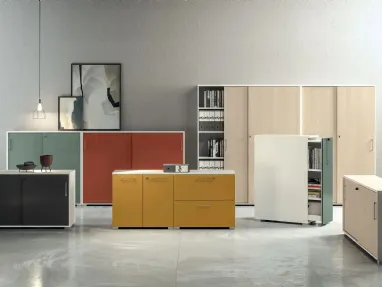 Armadi Ufficio Point2 in laminato e melaminico di MobilOfficeFurniture