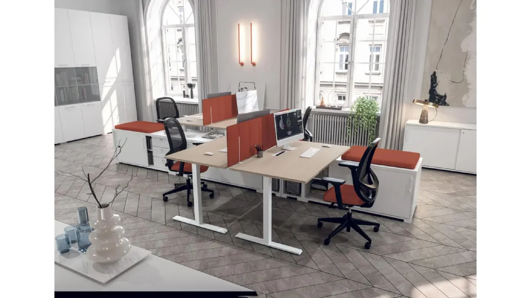 Scrivania Operativa T_cube di MobilOfficeFurniture