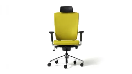 Poltrona direzionale con schienale ergonomico in poliuretano Tecnika di MobilOfficeFurniture